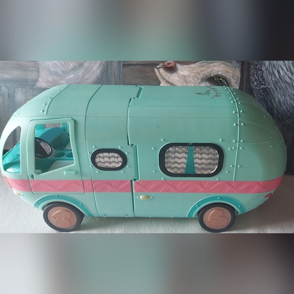 LOL Bus OMG 2 in 1 Clamper Camper RV Van House - Picture 1 of 10